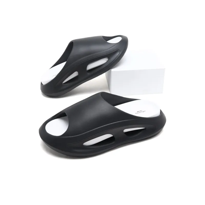 Slazenger Slip Resistant Slide Slippers Men's Black-4