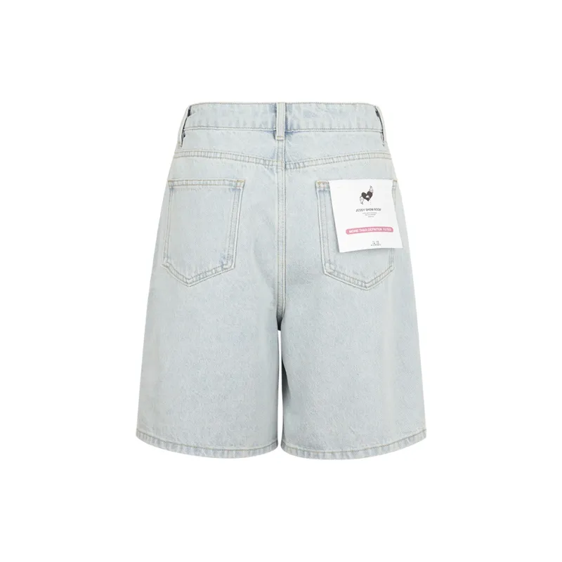 JESSYLINE Denim Shorts Women's Mint Mambo-1