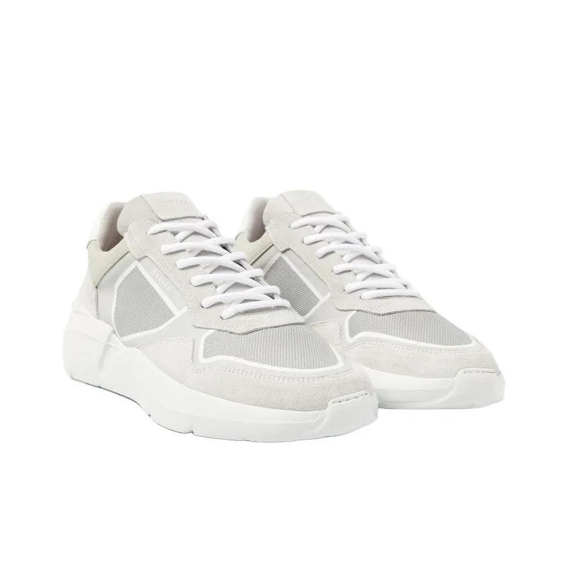 NUBIKK Roque Road Curl Low-Top Casual Shoes 5CM Men's White Gray-2