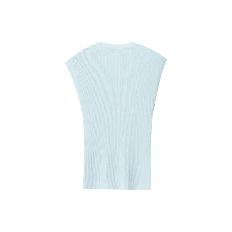 CHARM PICK Tank Top Women's Light Blue-1