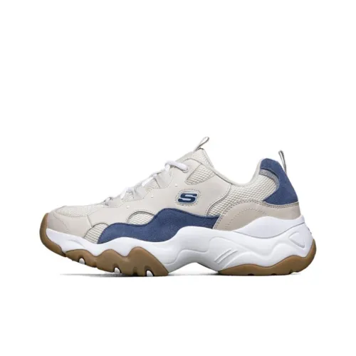 Skechers DLITES Chunky Sneakers Men Low-Top Tan