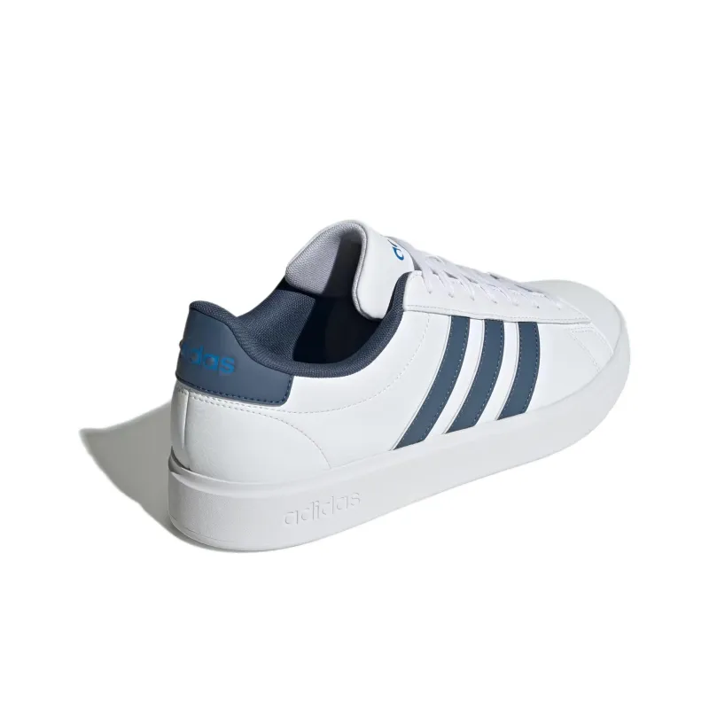 Adidas Grand Court Cloud White Preloved Ink Bright Royal-3