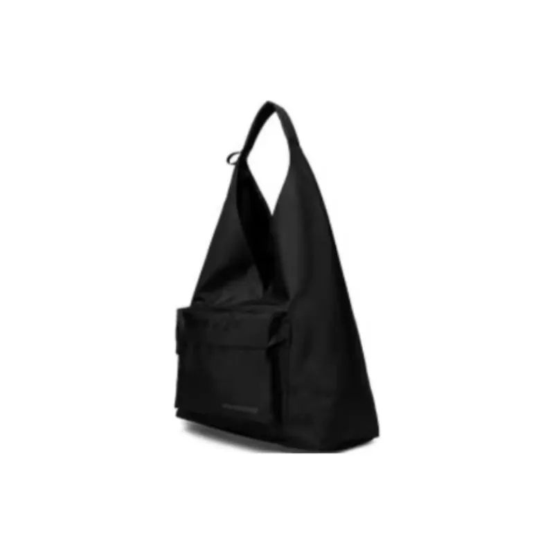 Skechers Fabric Tote Bag Shopping Bag Shoulder Bag Handbag Large Size Unisex Carbon Black-1