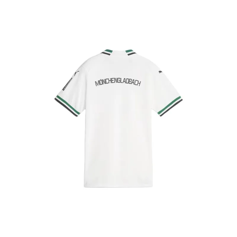 PUMA Borussia Mönchengladbach 23/24 Home Jersey Soccer Jerseys Women's White-1