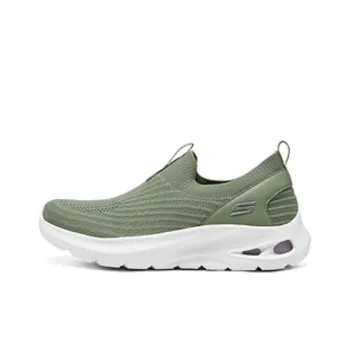 Skechers Bob's Anti-Slip Wear-Resistant Low-Top Casual Running Shoes Women's Olive Green