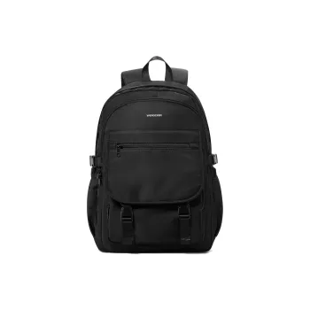 Werocker Fabric Backpack Regular Unisex Black/Ecru/Blue/Ecru & Khaki