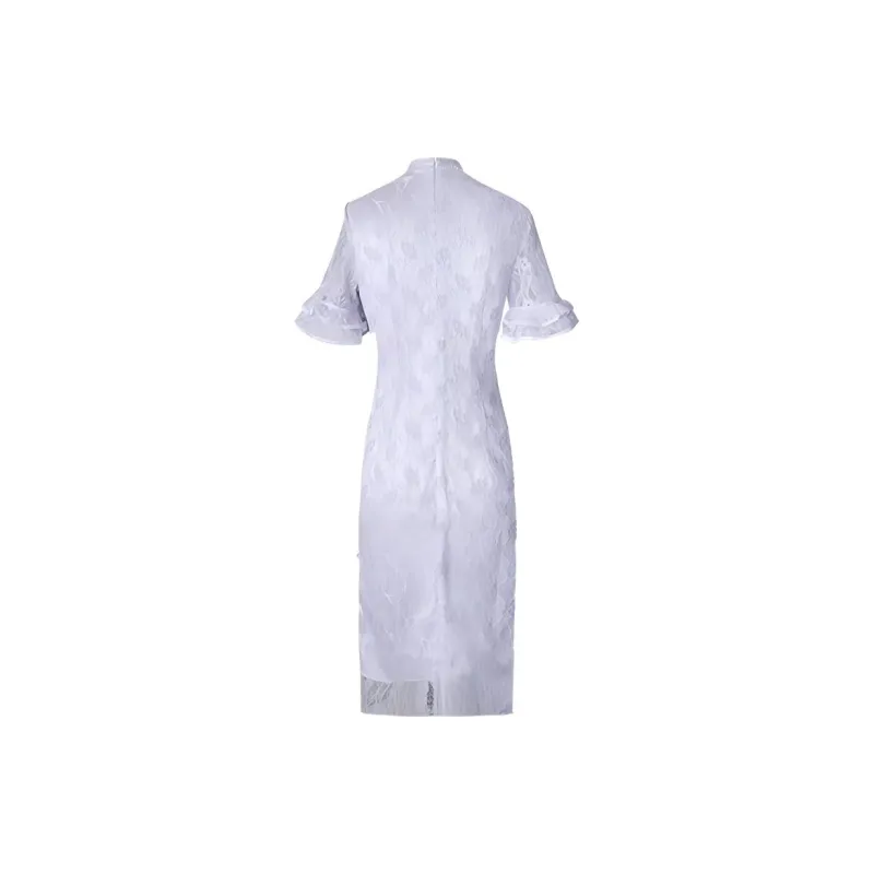 JINYE ORIENTAL Cheongsams Women's Wisteria Purple-1