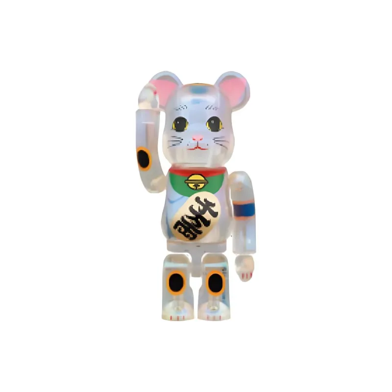 BE@RBRICK Maneki Neko Transparent Plating-2