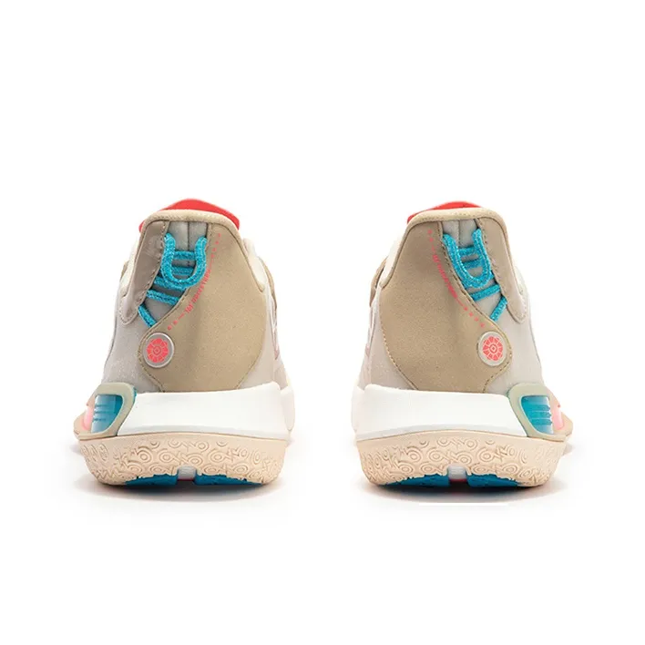 361° Super Nova 2.0 PRO Basketball Shoes Men Low Top Oat Milk/Apricot Tea Brown-3