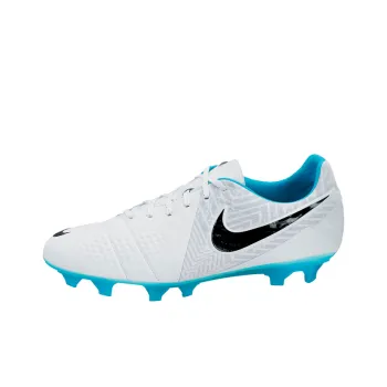 Nike Ctr360 Maestri Natural Ground Anti Slip Wear Resistant Soccer Shoes Unisex White Black Blue