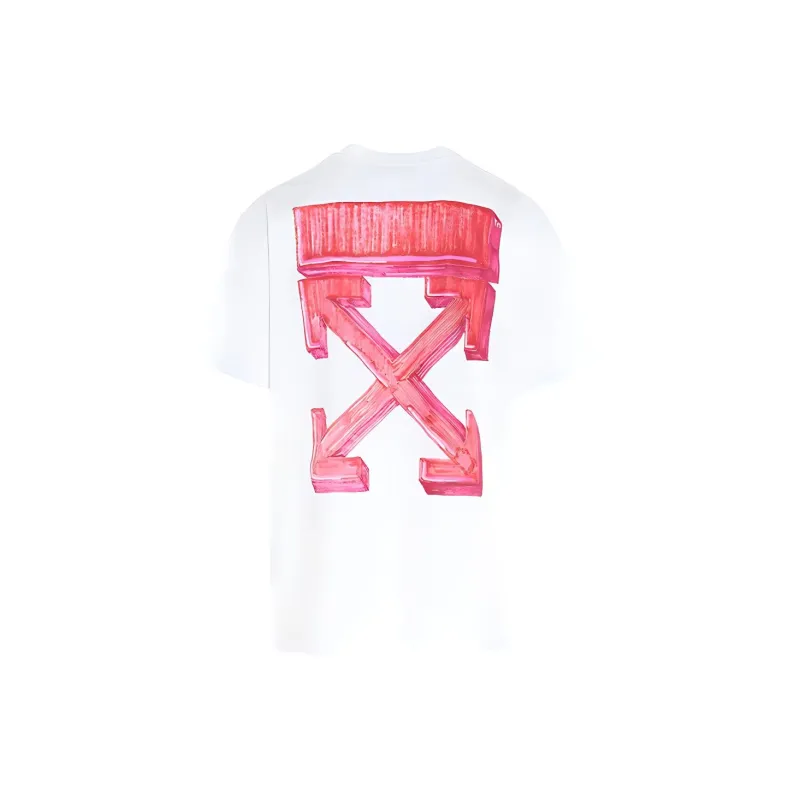 OFF WHITE Marker Red Arrows Oversized Tee-1