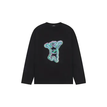 WE11DONE Graphic print Long sleeve T shirt