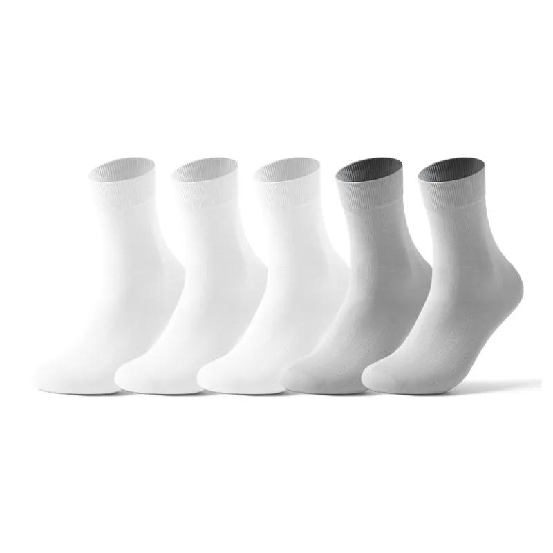 MIIOW Cool One Summer Series Mid Calf Socks Men's 5 Pack-7