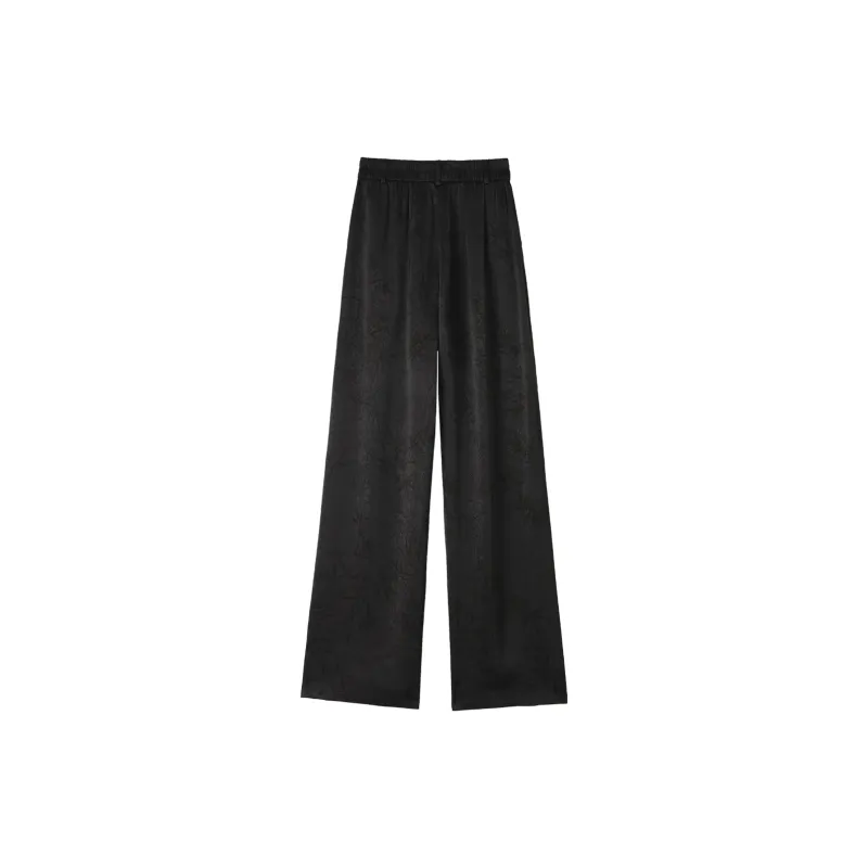 0571 Family Casual Pants Women's Black-1