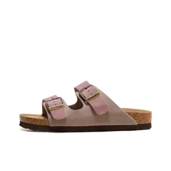 CAMEL Slip Resistant Abrasion Resistant Slide Slippers Women's Sand Pink