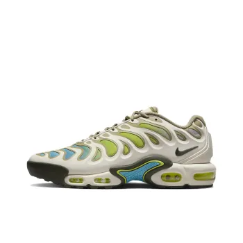 Nike Air Max Plus Anti Slip Wear Resistant Low Top Casual Running Shoes Unisex Brown Green Blue