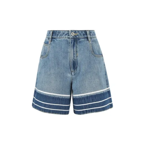 VVNK JANE PLUS Denim Shorts Women's Medium Blue