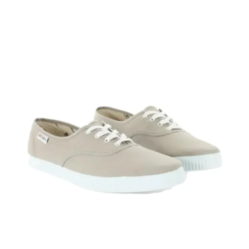 Victoria Beckham Low Top Skateboard Shoes Women's Beige-2