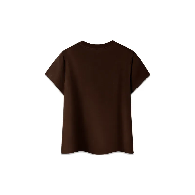 PSO Brand Puppy Series Trendy Brand Trendy Drop Shoulder Top Short Sleeved T Shirts Unisex-40