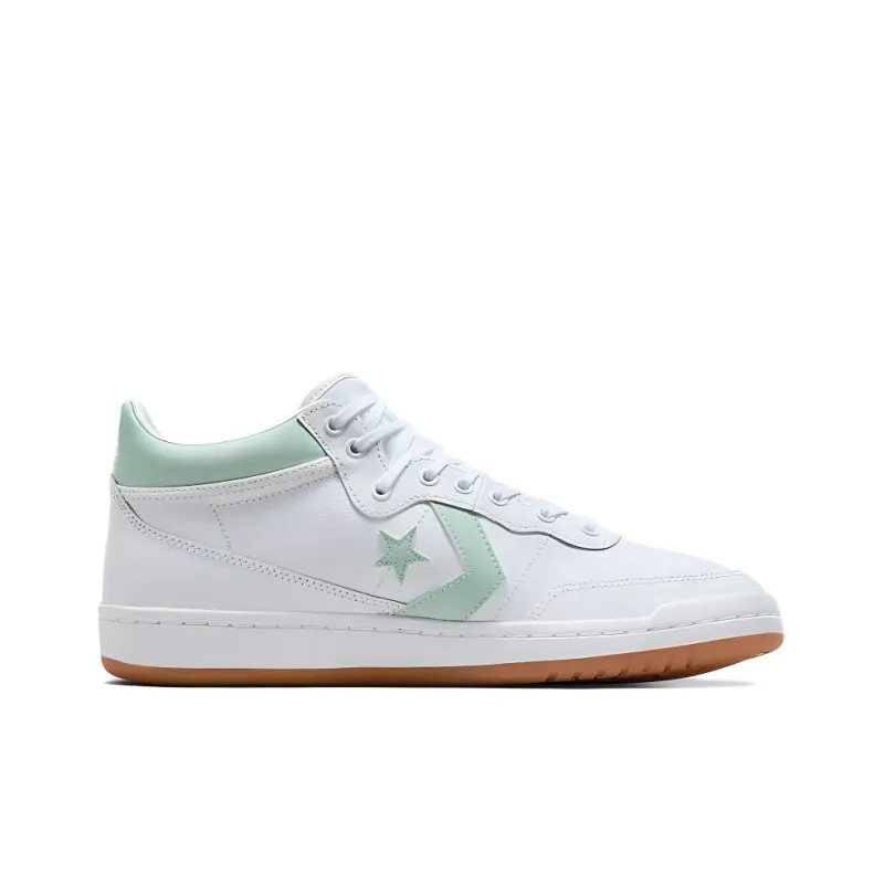 Converse Fastbreak Pro Leather Mid White Sticky Aloe-1