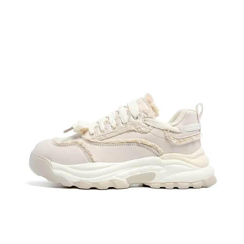 OUBT Fashion Casual Platform Low Top Chunky Sneakers Unisex