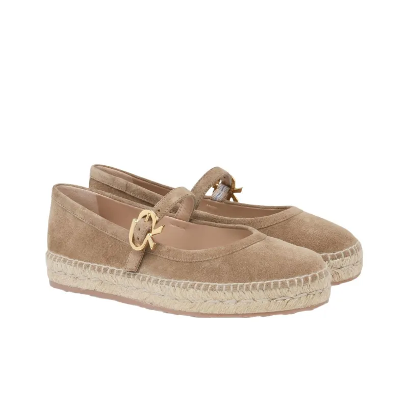 GIANVITO ROSSI Elda Espadrilles Women's Brown-2