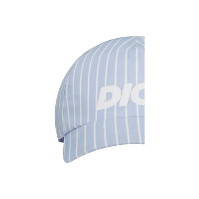 DIOR Logo Printed Striped Baseball Cap-1