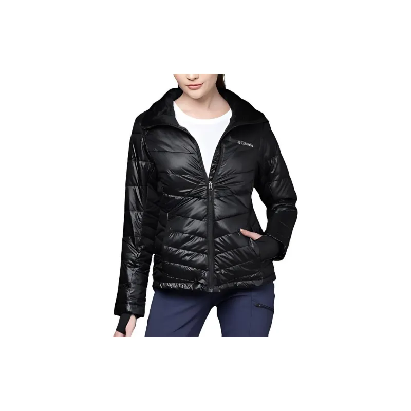Columbia Women's Black Joy Peak Jacket Jackets Coats Women's Black-1