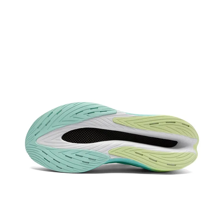 LPMX Running Shoes Unisex Low Top White Turquoise Green-4
