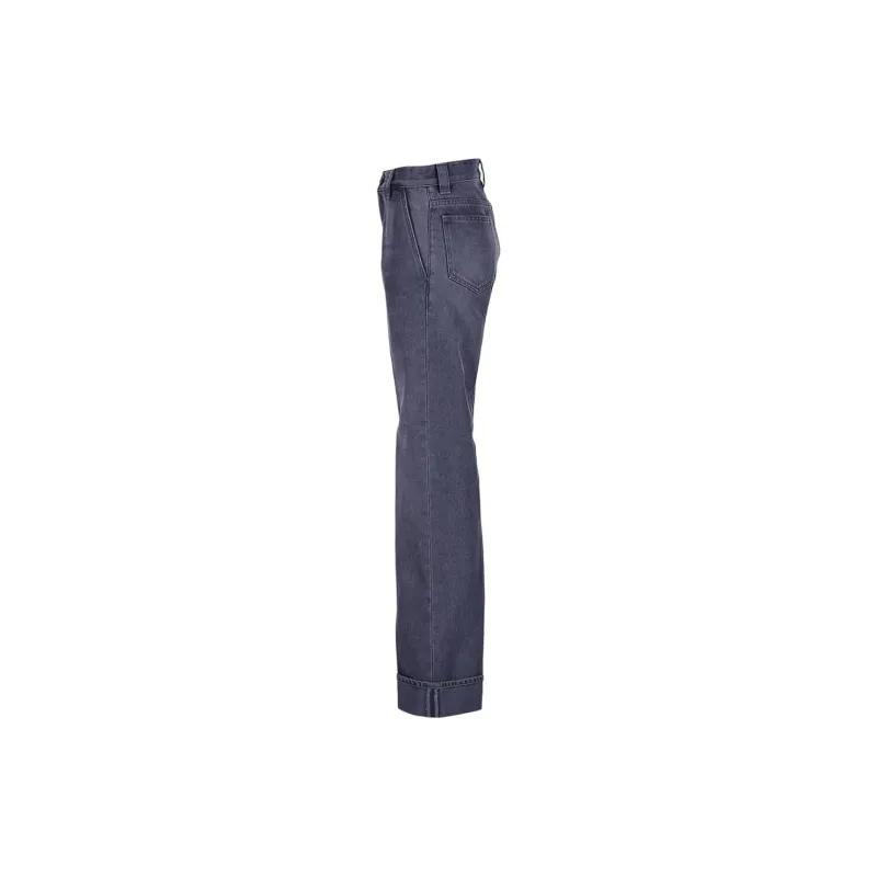 MIU MIU Logo Detailed Trousers-2
