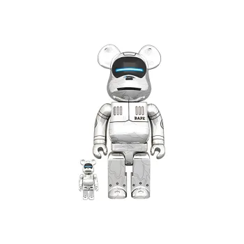 BE@RBRICK SORAYAMA × BABY MILOR 100% & 400% GOLD Ver./SILVER Ver.
