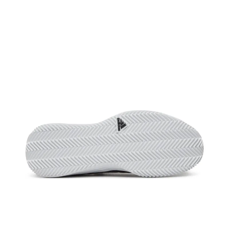 Adidas Adizero Ubersonic 4.1 Clay Core Black Cloud White Grey-5
