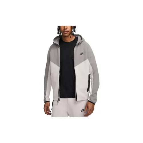 Nike Sportswear Tech Fleece Jackets Men Light Iron Ore