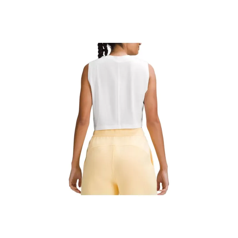 Lululemon All Yours Tank Tops Women's White-1
