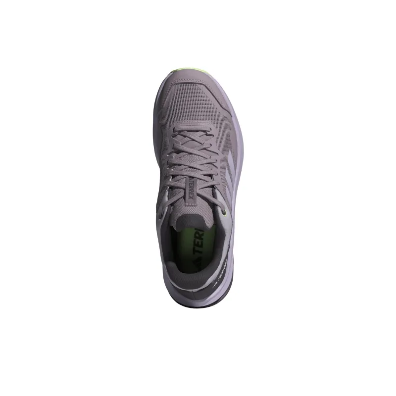 Adidas Terrex Trail Rider Wear-Resistant Low-Top Running Shoes Women's Purple Black-4