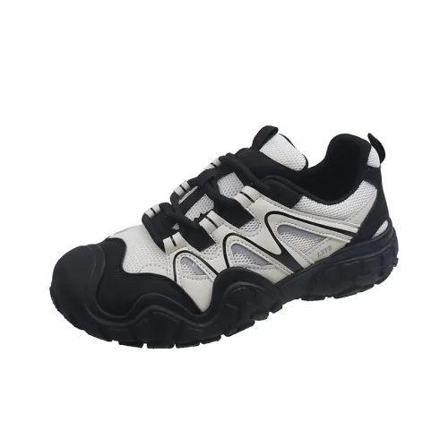 LXVB Slip-Resistant Breathable Low-Top Chunky Sneakers Women's