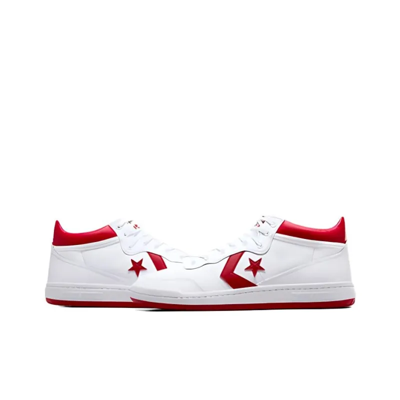 Converse Fastbreak Pro Mid White Enamel Red-3