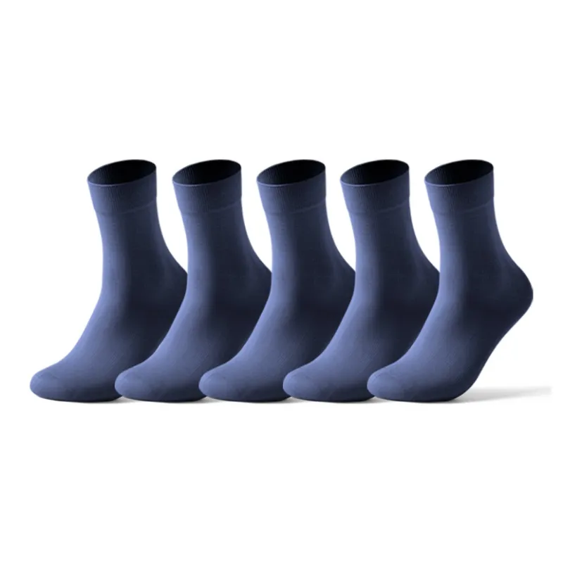 MIIOW Cool One Summer Series Mid Calf Socks Men's 5 Pack-13