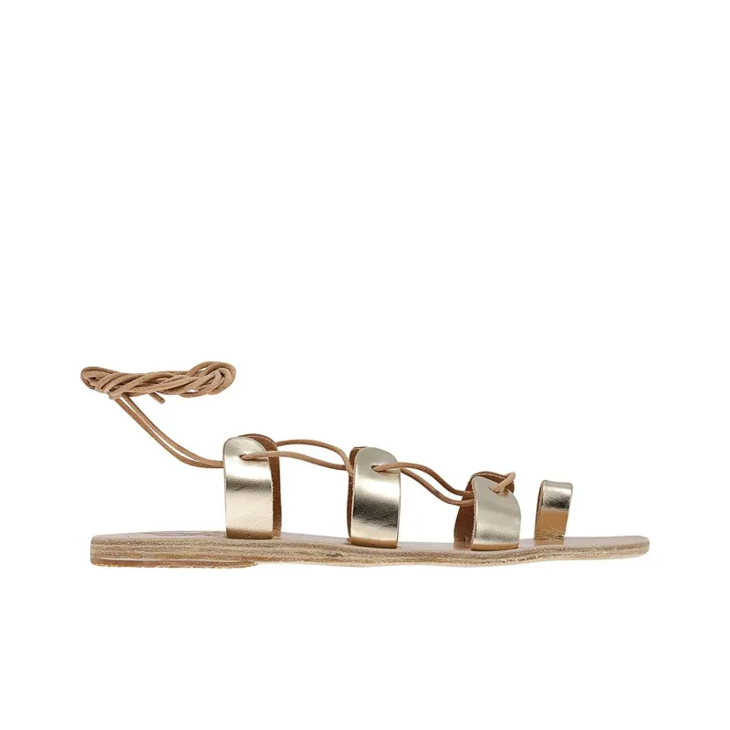 ANCIENT GREEK SANDALS Roman Sandals Women's Gold-1