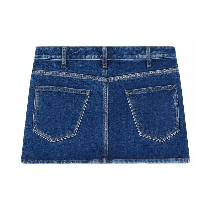 WE11DONE FW23 Denim Short Skirts Women's-1