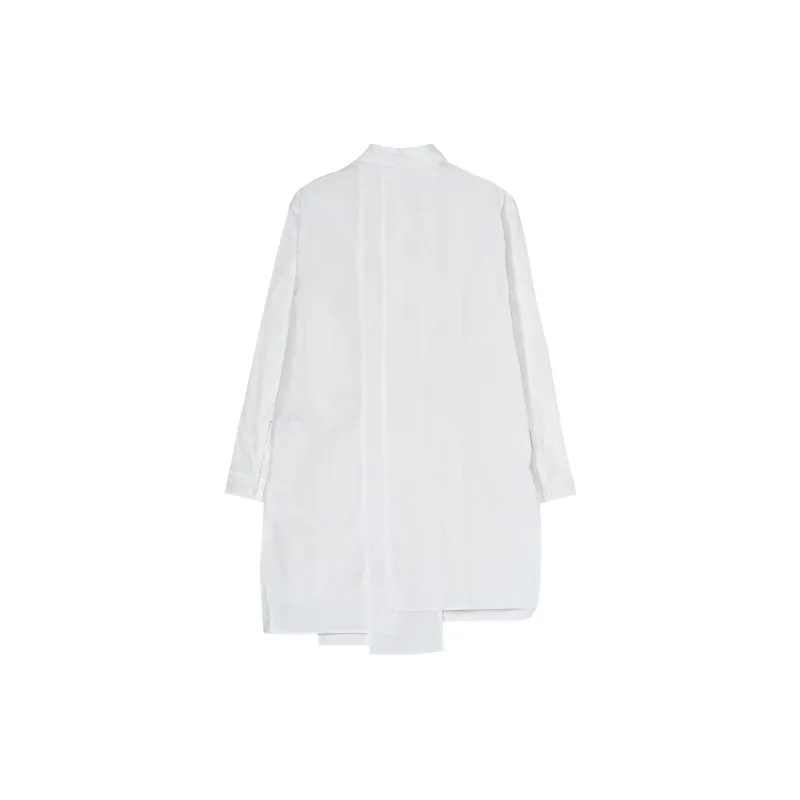 Yohji Yamamoto Cotton Long Shirt-1