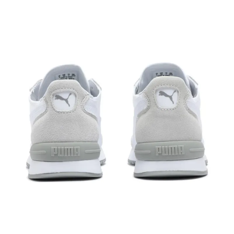 PUMA R78 WIND NYLON Wear resistant And Lightweight Low Top Casual Shoes Unisex White Gray-3