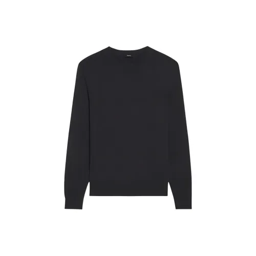 THEORY Cashmere Sweaters Men Black Gray