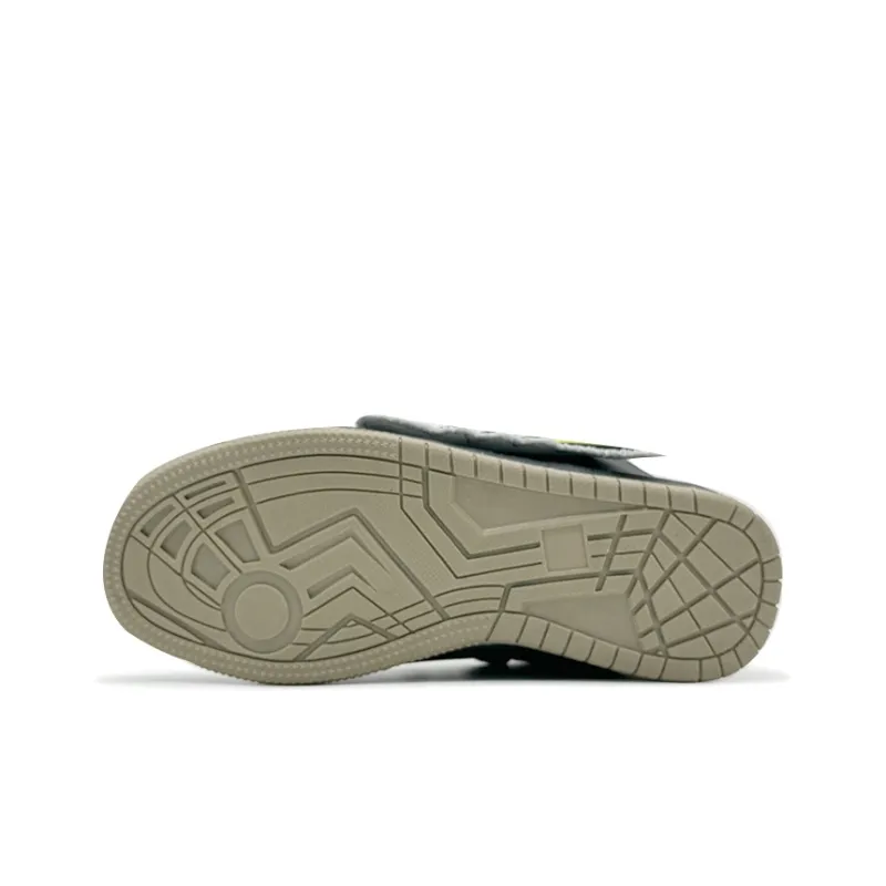 OHJC Denim Collection Slip-Resistant Cushioning Wear-Resistant Lightweight Low-Top Skateboard Shoes Unisex-11