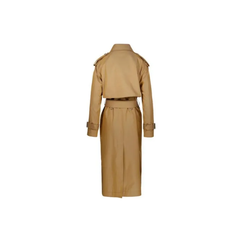 Burberry Kensington Heritage Double Breasted Belted Trench Coat-1