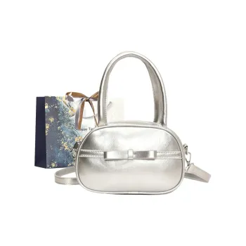 Iman's House PU Shoulder Bag Women's Silver/Pink/Red/White/Black