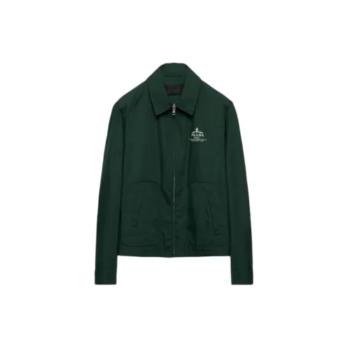 PRADA Jackets Men Green