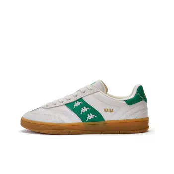 Kappa Wear Resistant Low Top Skateboard Shoes Unisex Green