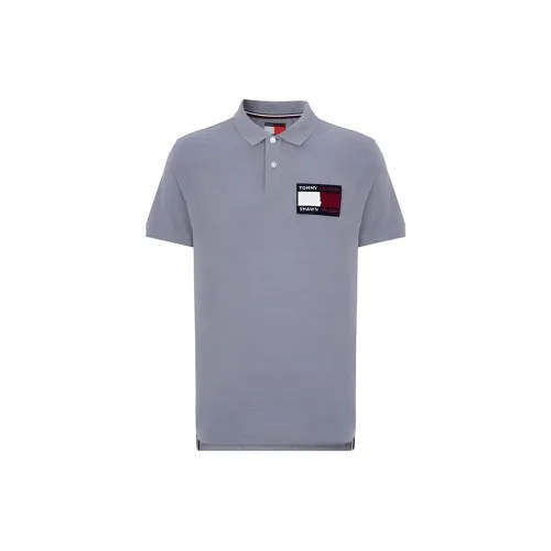 Tommy Hilfiger Capsule Series Polo Shirts Men Dark Gray P91