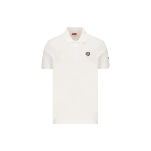 KENZO Polo Shirts Men White